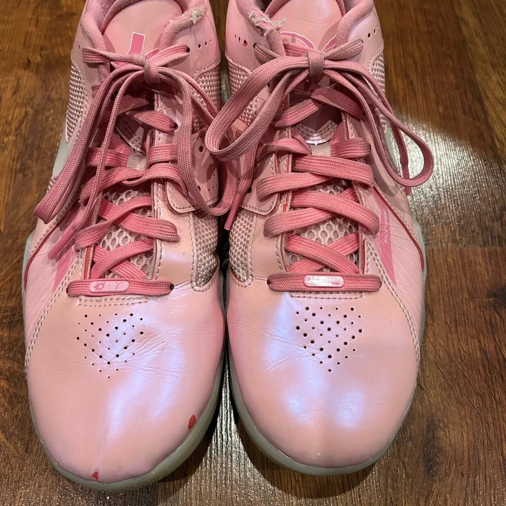 Nike Zoom KD 3 Aunt Pearl Pink Kevin Durant Women’s Size 7 Pearlescent